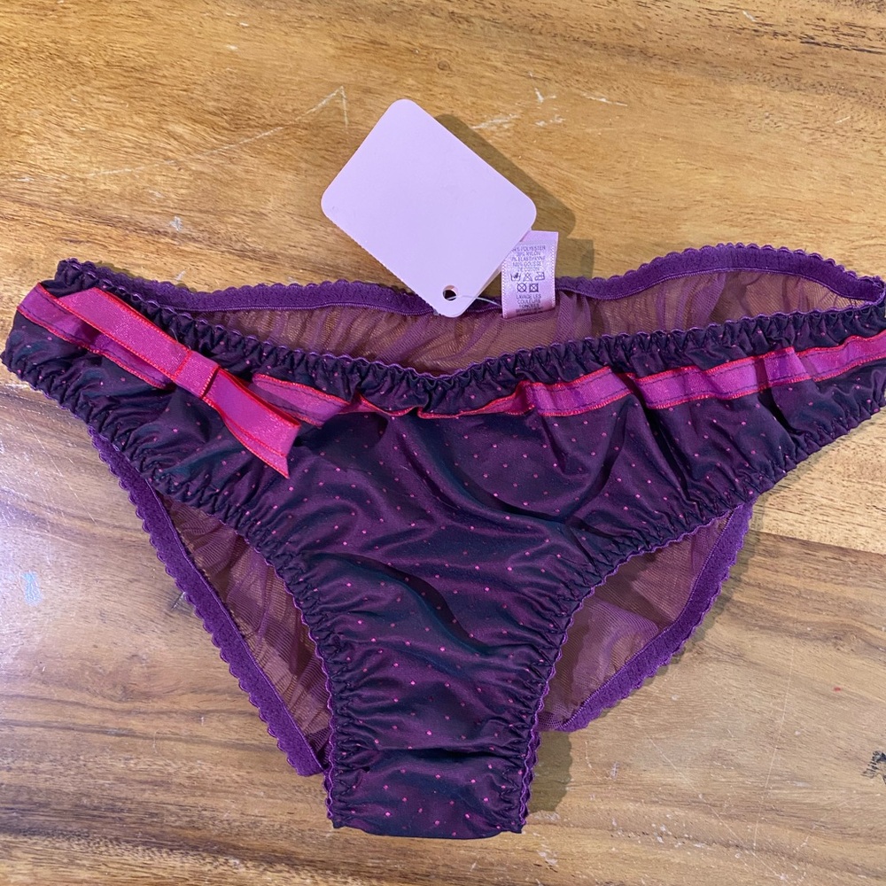 Agent Provocateur Purple and Pink Talma panties S